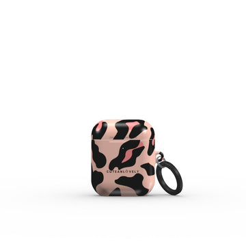 CUTEANLOVELY - Blush Leopard AirPods Case