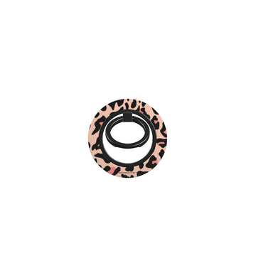 CUTEANLOVELY - Blush Leopard Magnetic Phone Grip