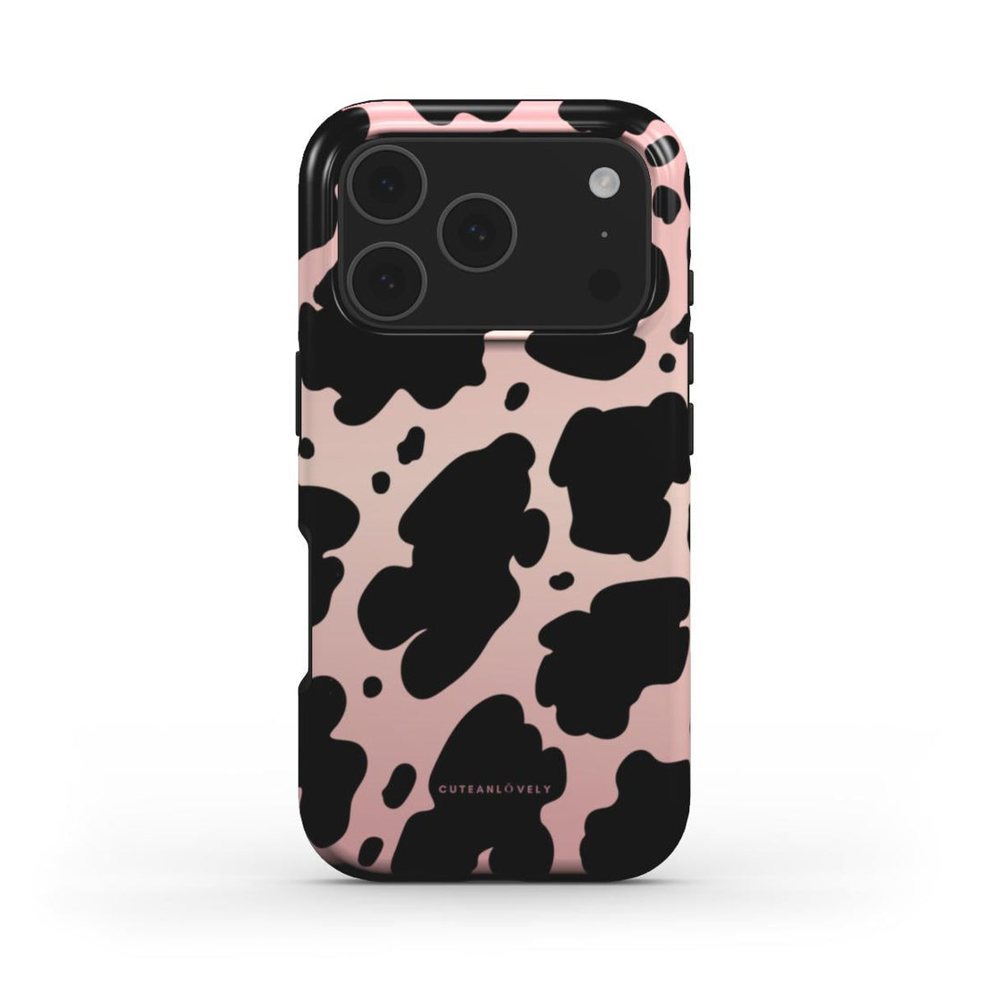 CUTEANLOVELY - Ombre Cow Print MagSafe iPhone Case