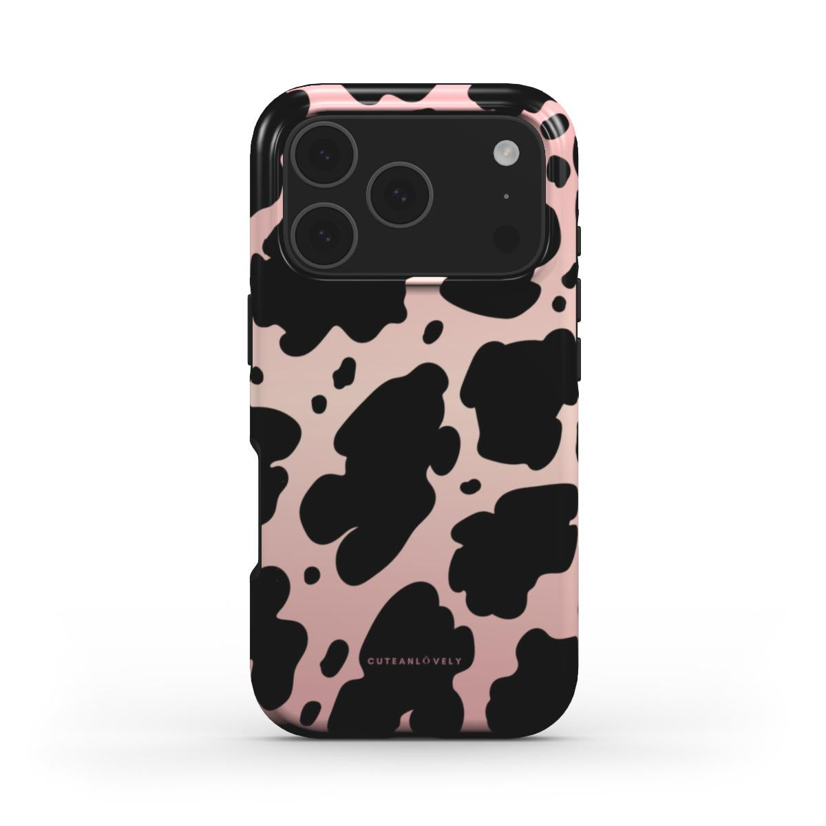 CUTEANLOVELY - Ombre Cow Print MagSafe iPhone Case