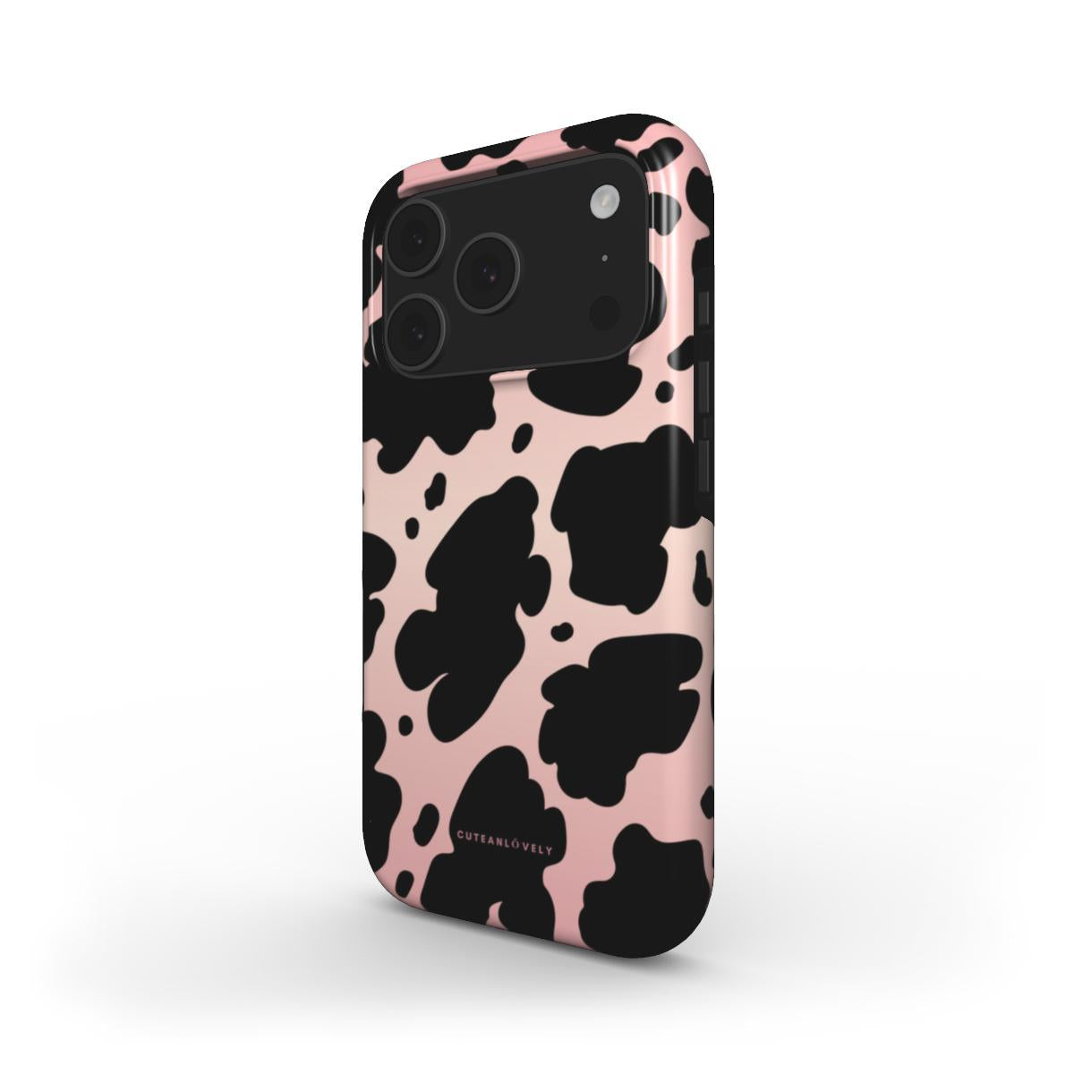 CUTEANLOVELY - Ombre Cow Print MagSafe iPhone Case