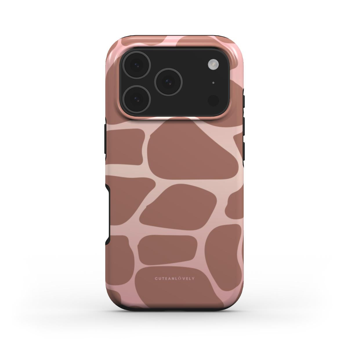 CUTEANLOVELY - Ombre Giraffe Print MagSafe iPhone Case