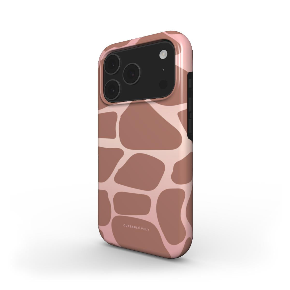 CUTEANLOVELY - Ombre Giraffe Print MagSafe iPhone Case