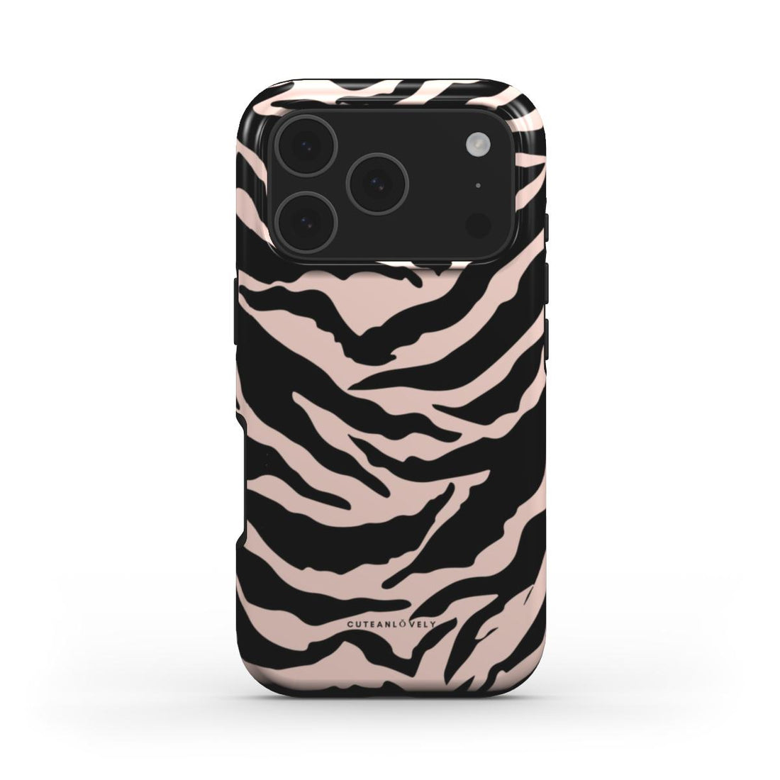 CUTEANLOVELY - Zebra Print MagSafe iPhone Case