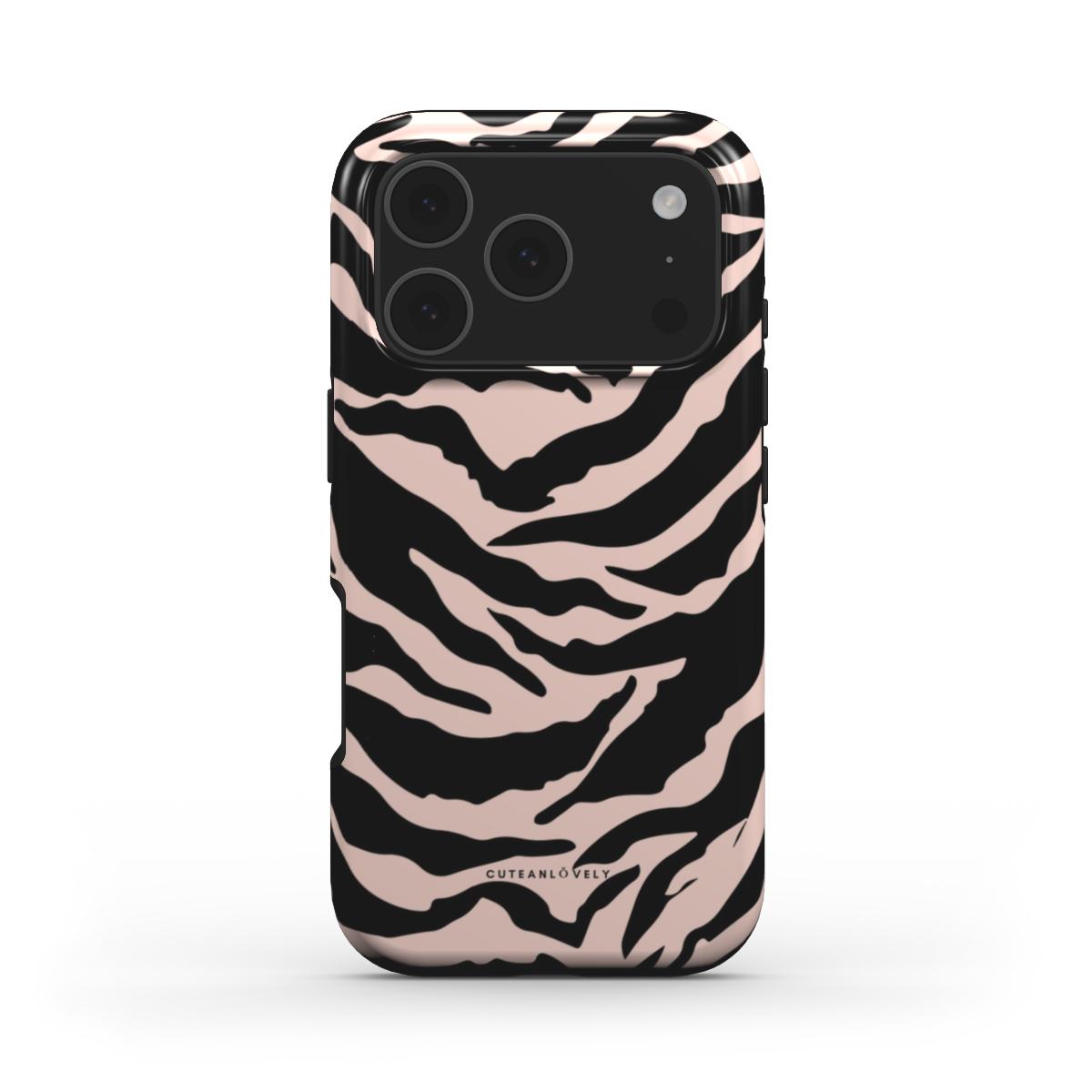 CUTEANLOVELY - Zebra Print MagSafe iPhone Case