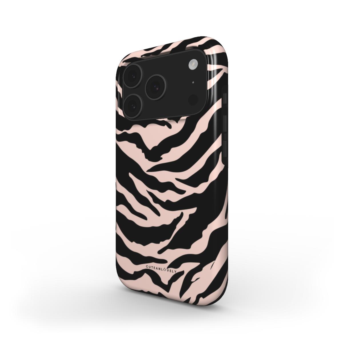 CUTEANLOVELY - Zebra Print MagSafe iPhone Case