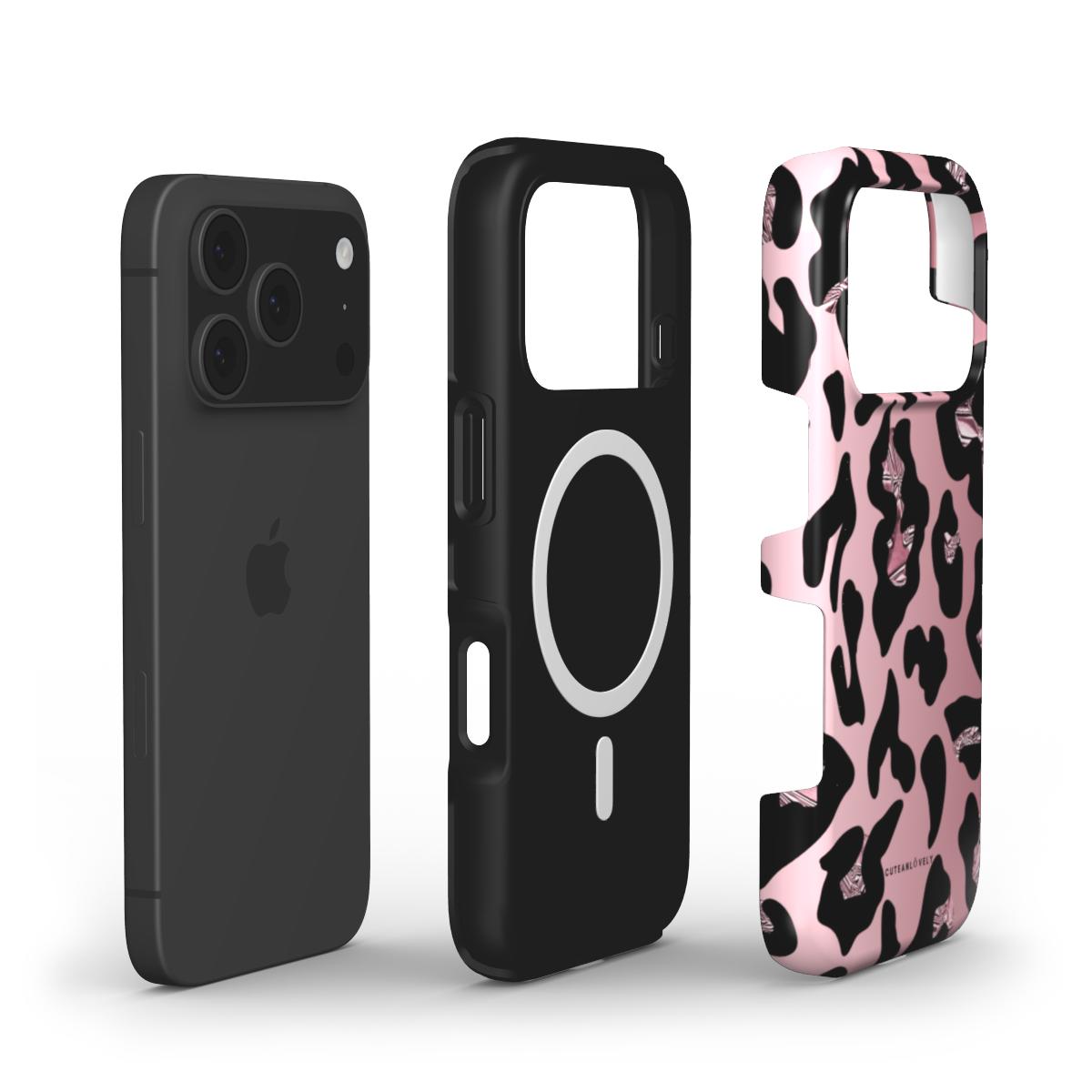 CUTEANLOVELY - Holo Leopard MagSafe iPhone Case