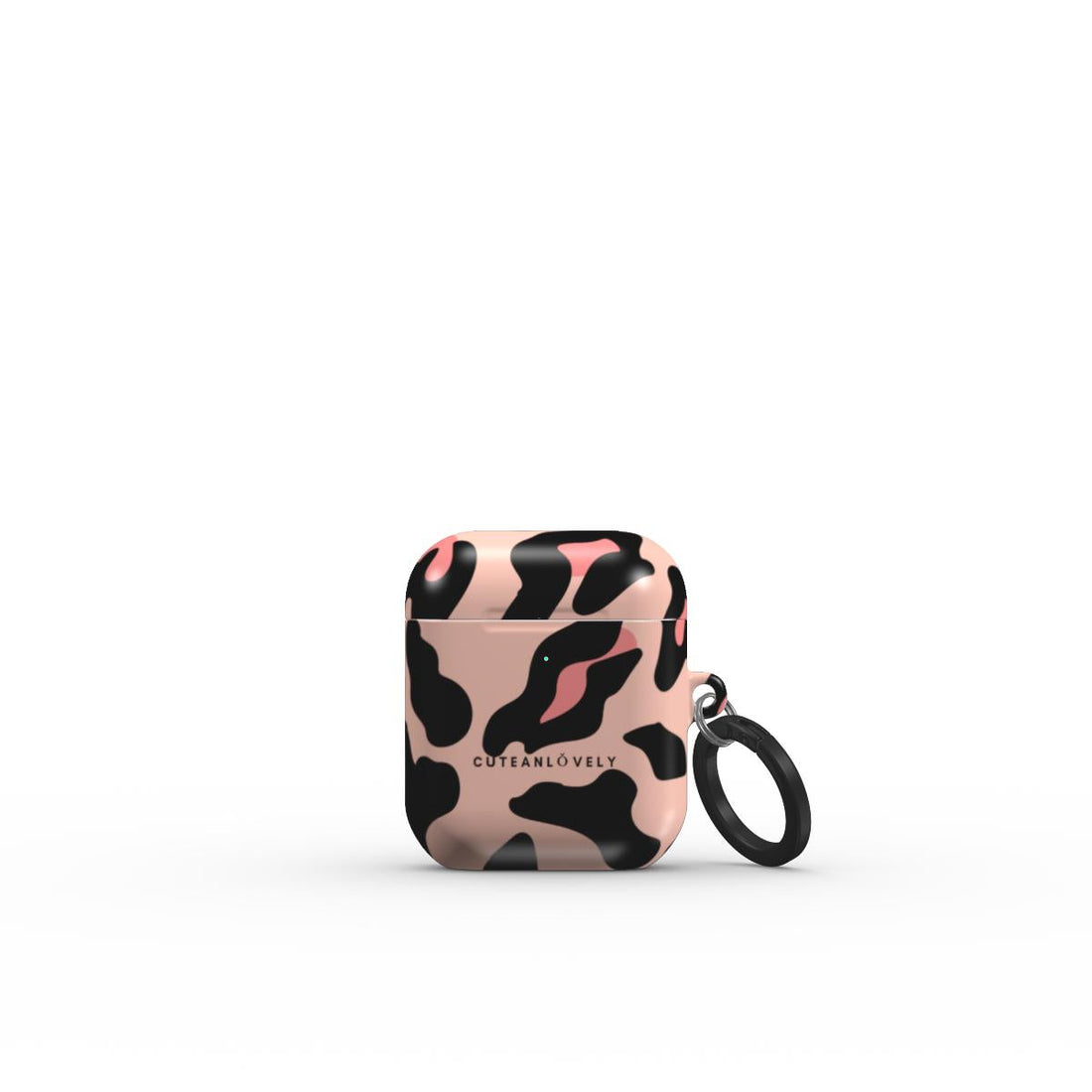 CUTEANLOVELY - Blush Leopard AirPods Case
