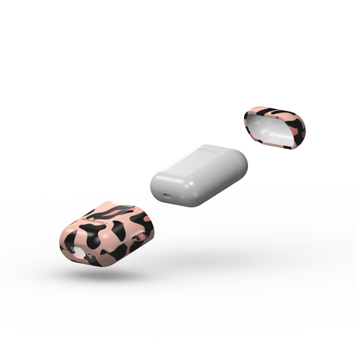 CUTEANLOVELY - Blush Leopard AirPods Case