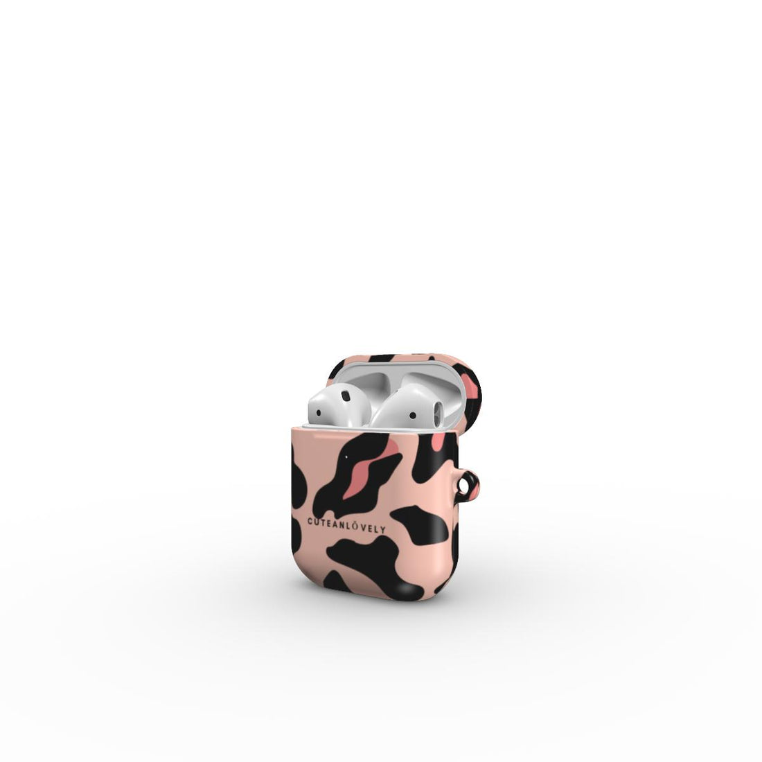 CUTEANLOVELY - Blush Leopard AirPods Case