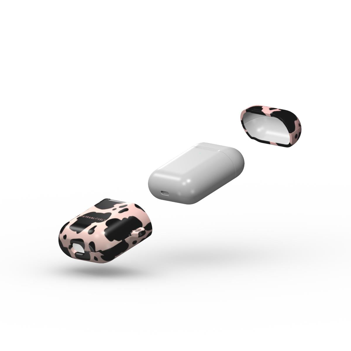 CUTEANLOVELY - Ombre Cow Print AirPods Case