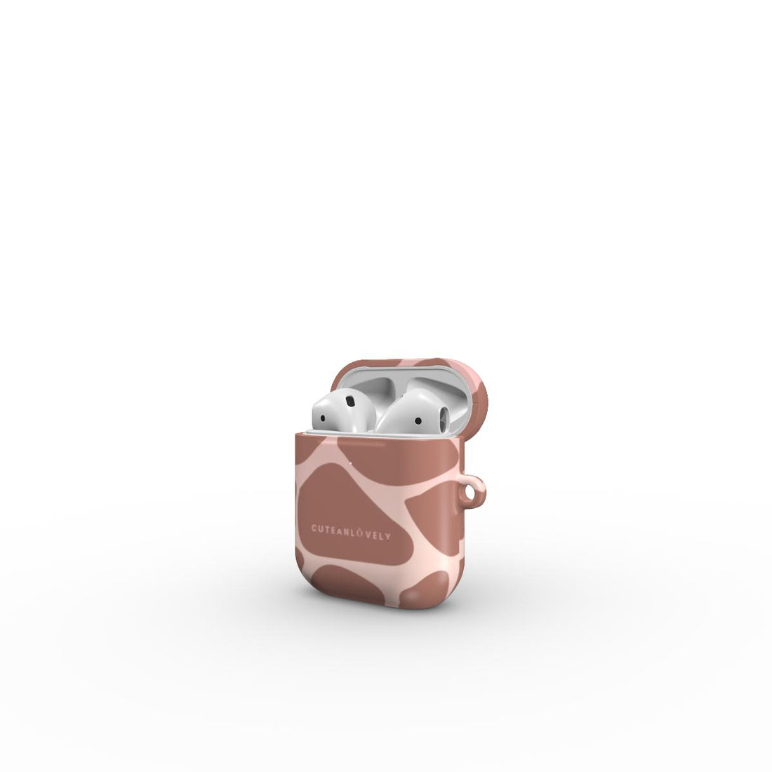 CUTEANLOVELY - Ombre Giraffe Print AirPods Case