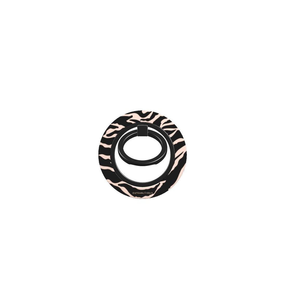 CUTEANLOVELY - Zebra Print Magnetic Phone Grip