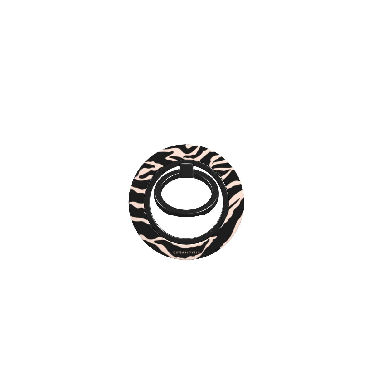 CUTEANLOVELY - Zebra Print Magnetic Phone Grip