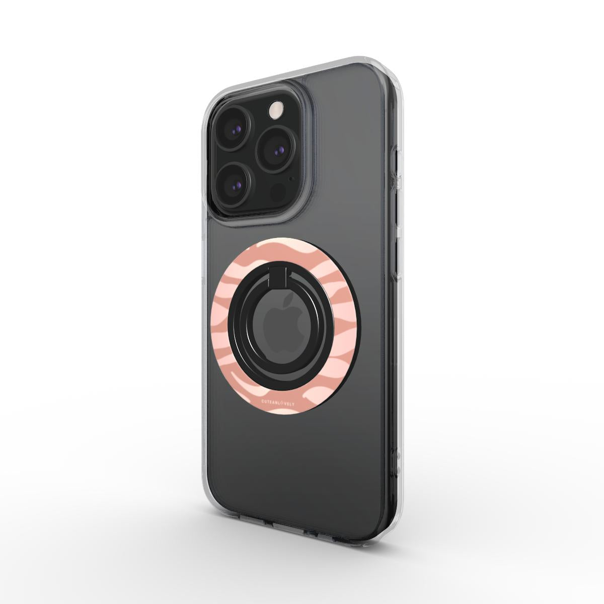 CUTEANLOVELY - Zebra Stripe Magnetic Phone Grip