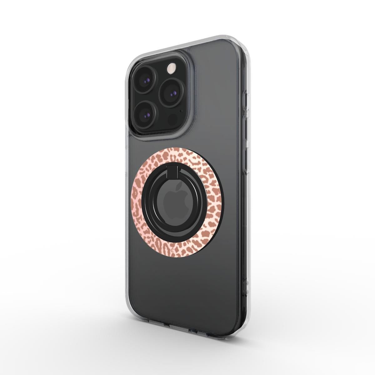 CUTEANLOVELY - Cheetah Print Magnetic Phone Grip