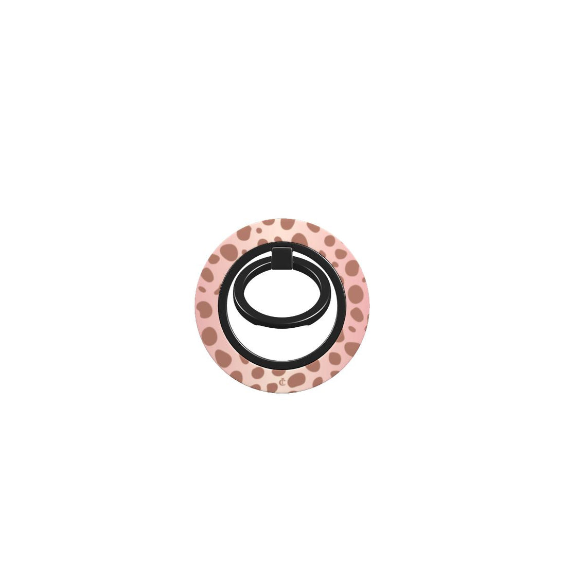 CUTEANLOVELY - Rose Gold Spotted Magnetic Phone Grip