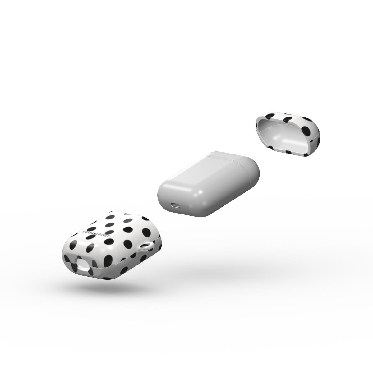 CUTEANLOVELY - Dalmatian Polka Dot AirPods Case