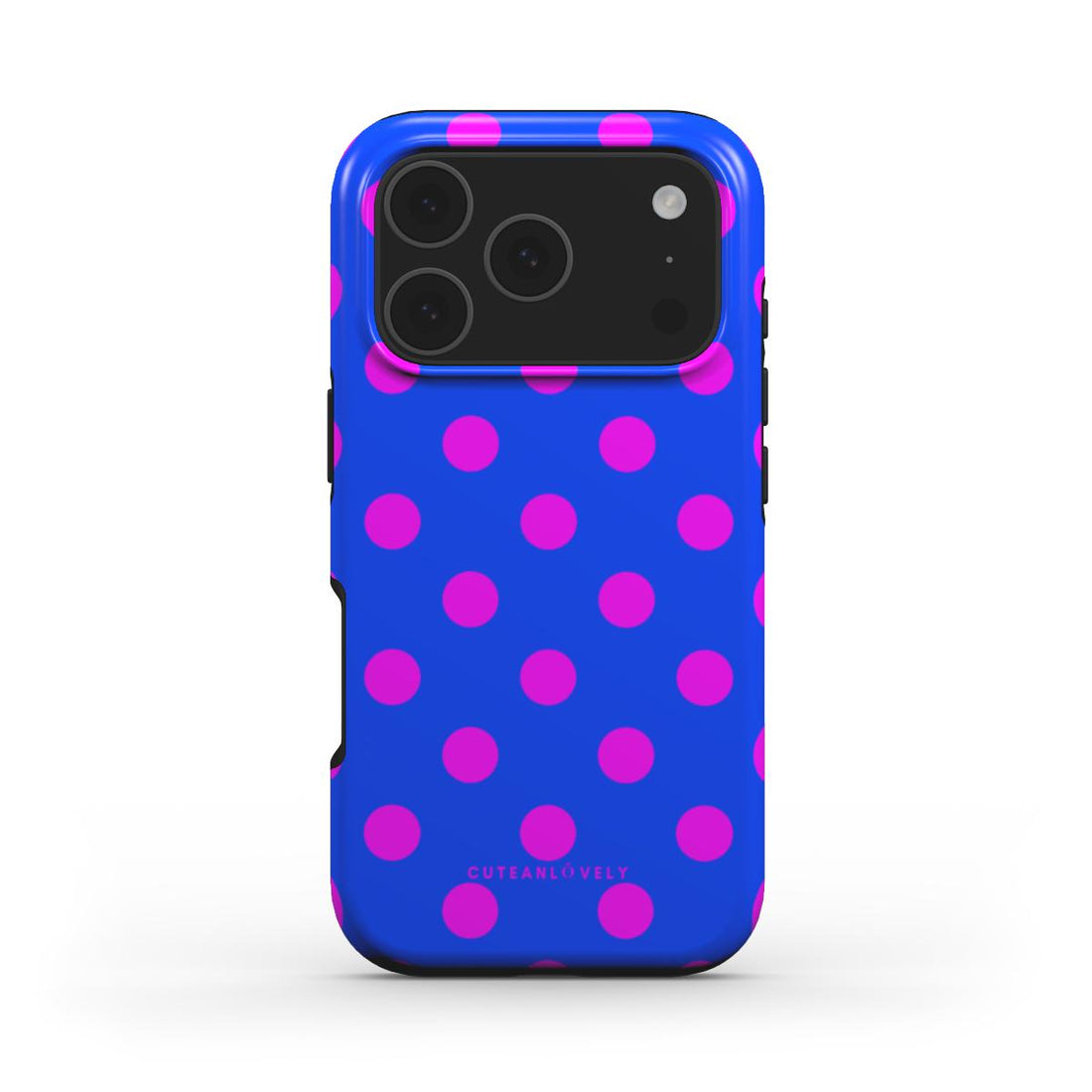 CUTEANLOVELY - Dreamy Polka Dot MagSafe iPhone Case