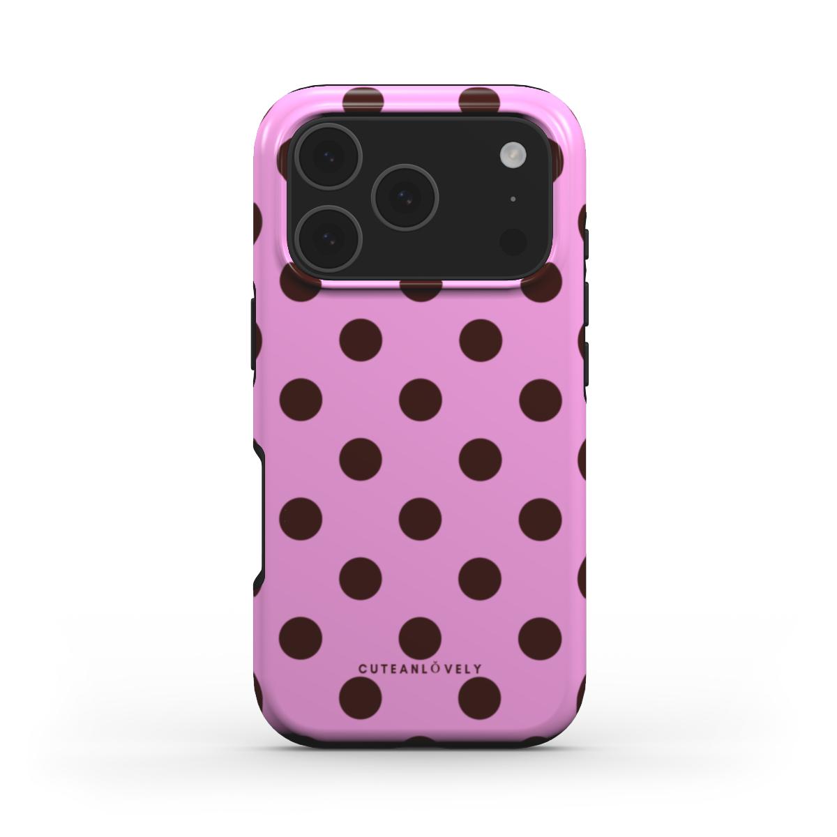 CUTEANLOVELY - Dotzy Polka Dot MagSafe iPhone Case