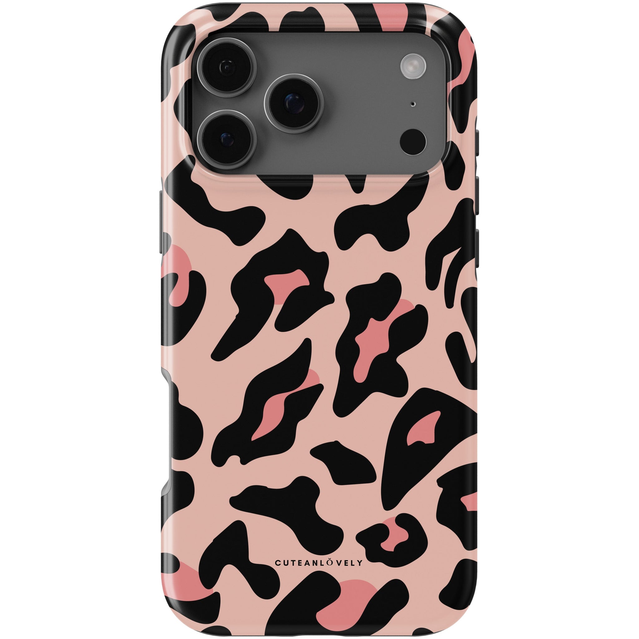 CUTEANLOVELY - Blush Leopard MagSafe iPhone Case