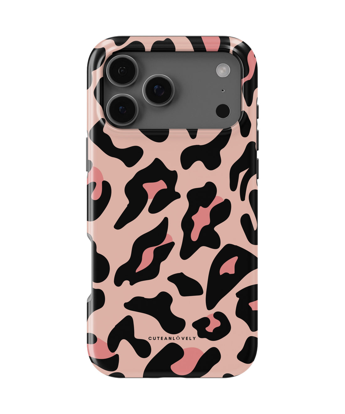 CUTEANLOVELY - Blush Leopard MagSafe iPhone Case