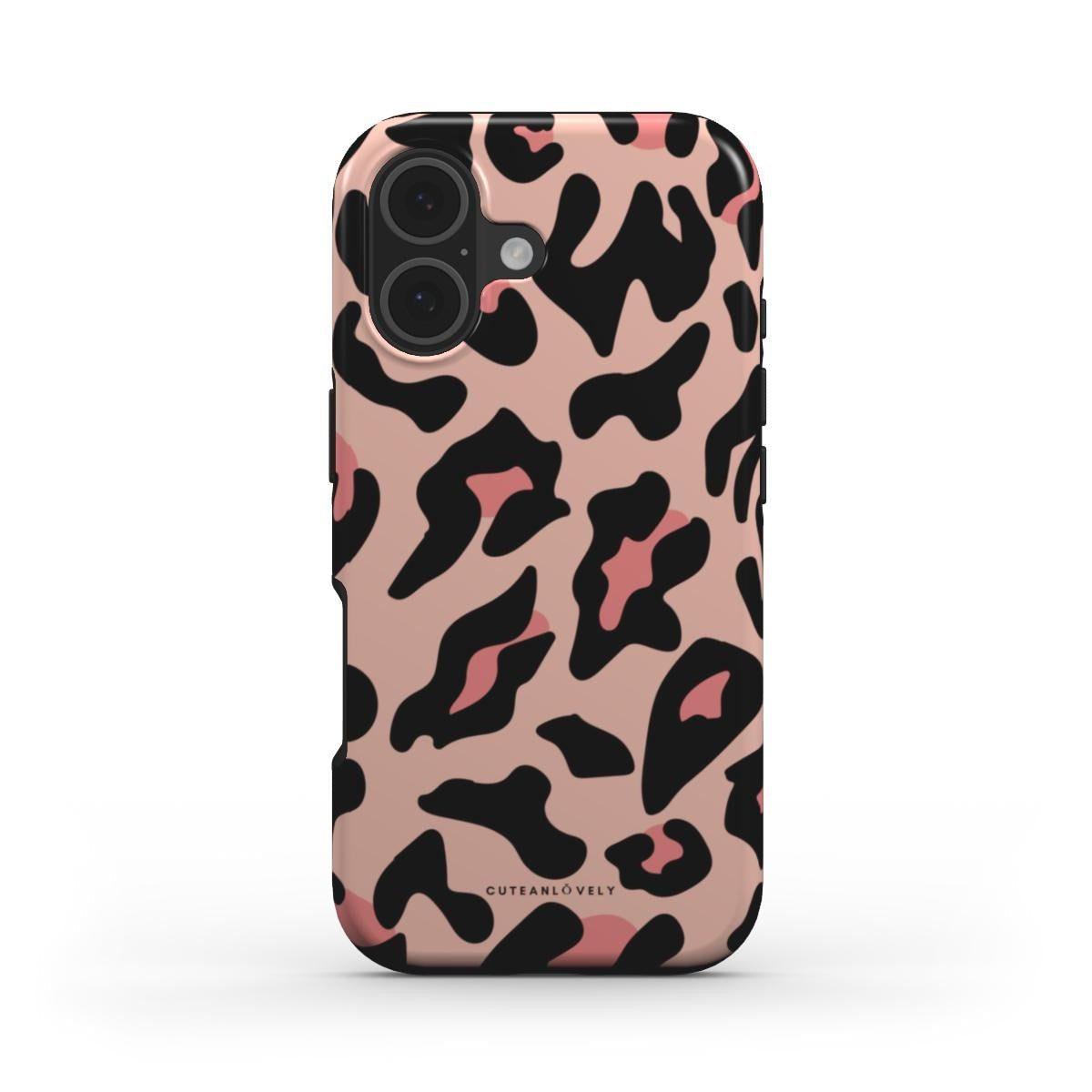 CUTEANLOVELY - Blush Leopard MagSafe iPhone Case