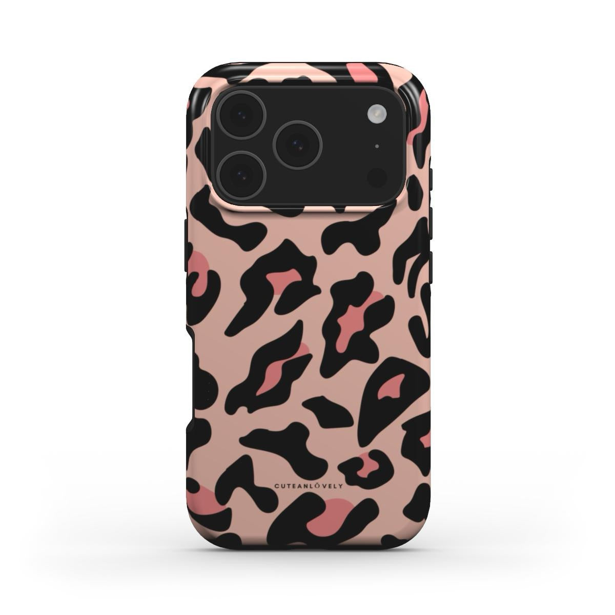 CUTEANLOVELY - Blush Leopard MagSafe iPhone Case