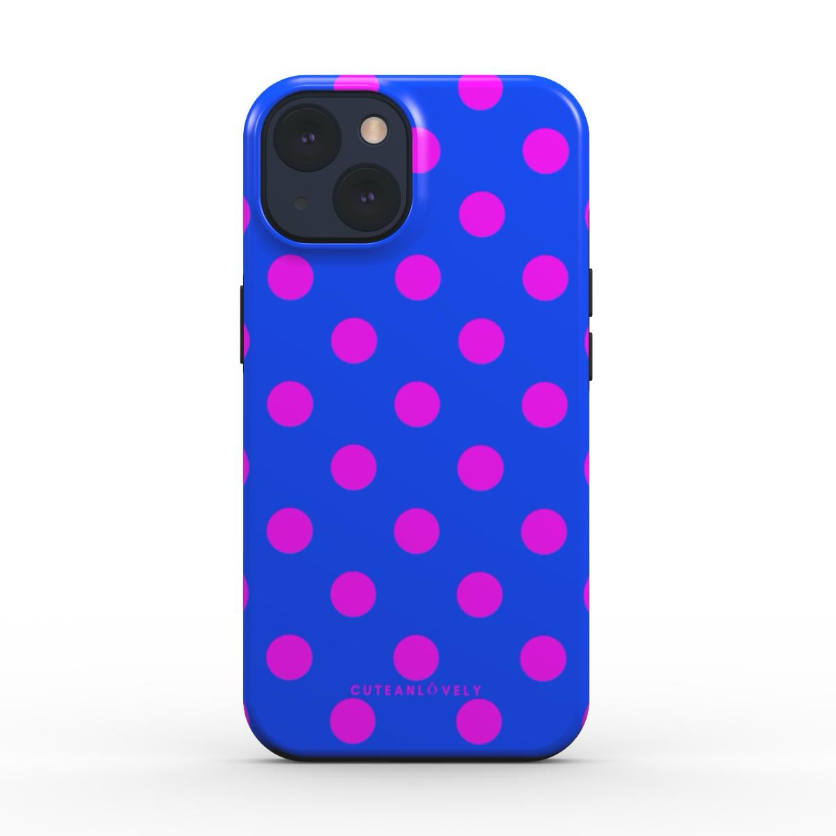 CUTEANLOVELY - Dreamy Polka Dot MagSafe iPhone Case