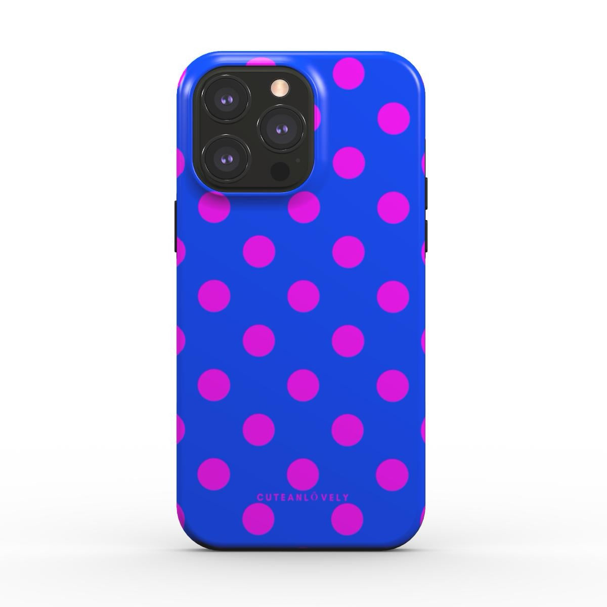 CUTEANLOVELY - Dreamy Polka Dot MagSafe iPhone Case