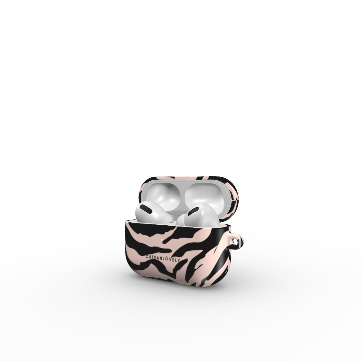 CUTEANLOVELY - Zebra Print AirPods Case