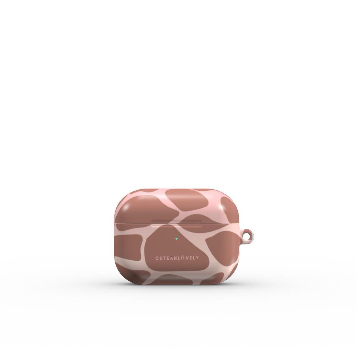 CUTEANLOVELY - Ombre Giraffe Print AirPods Case