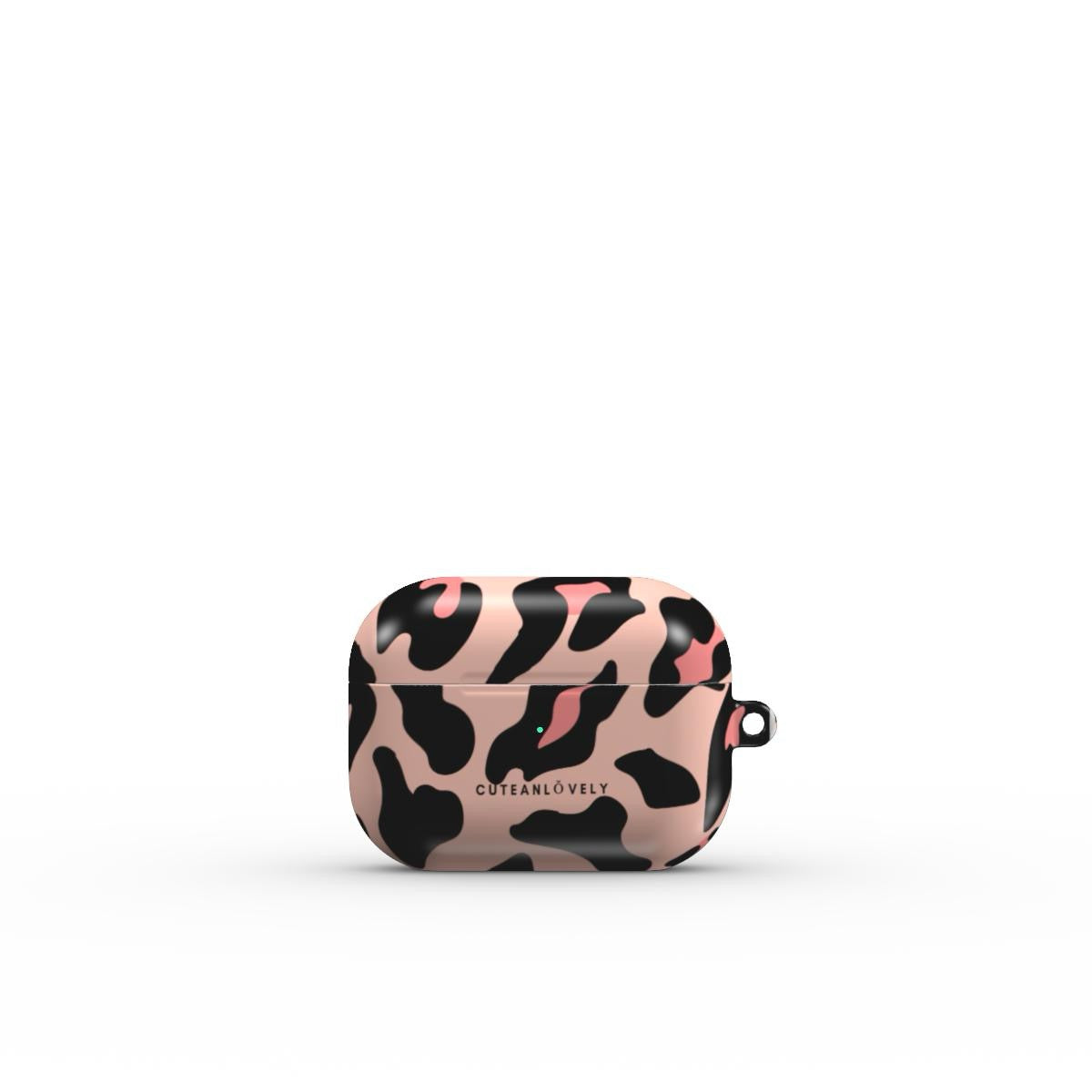 CUTEANLOVELY - Blush Leopard AirPods Case
