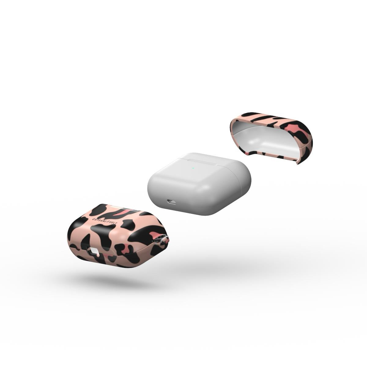 CUTEANLOVELY - Blush Leopard AirPods Case