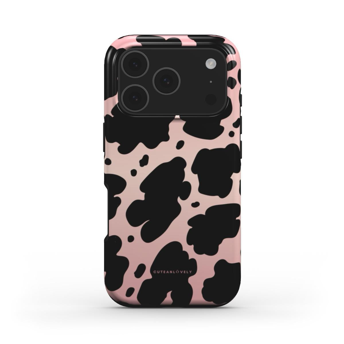 CUTEANLOVELY - Ombre Cow Print MagSafe iPhone Case
