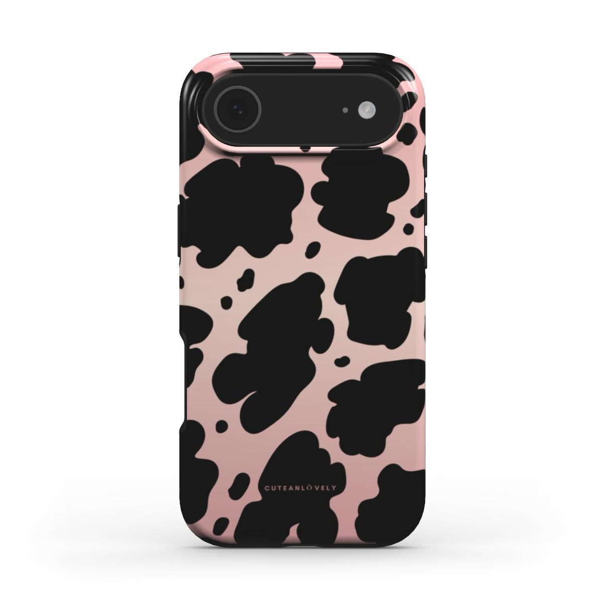 CUTEANLOVELY - Ombre Cow Print MagSafe iPhone Case