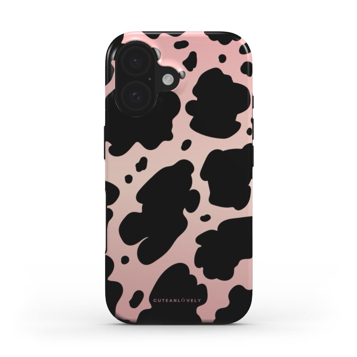 CUTEANLOVELY - Ombre Cow Print MagSafe iPhone Case
