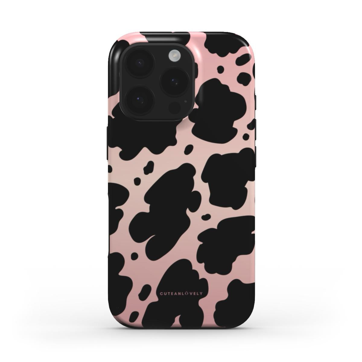 CUTEANLOVELY - Ombre Cow Print MagSafe iPhone Case