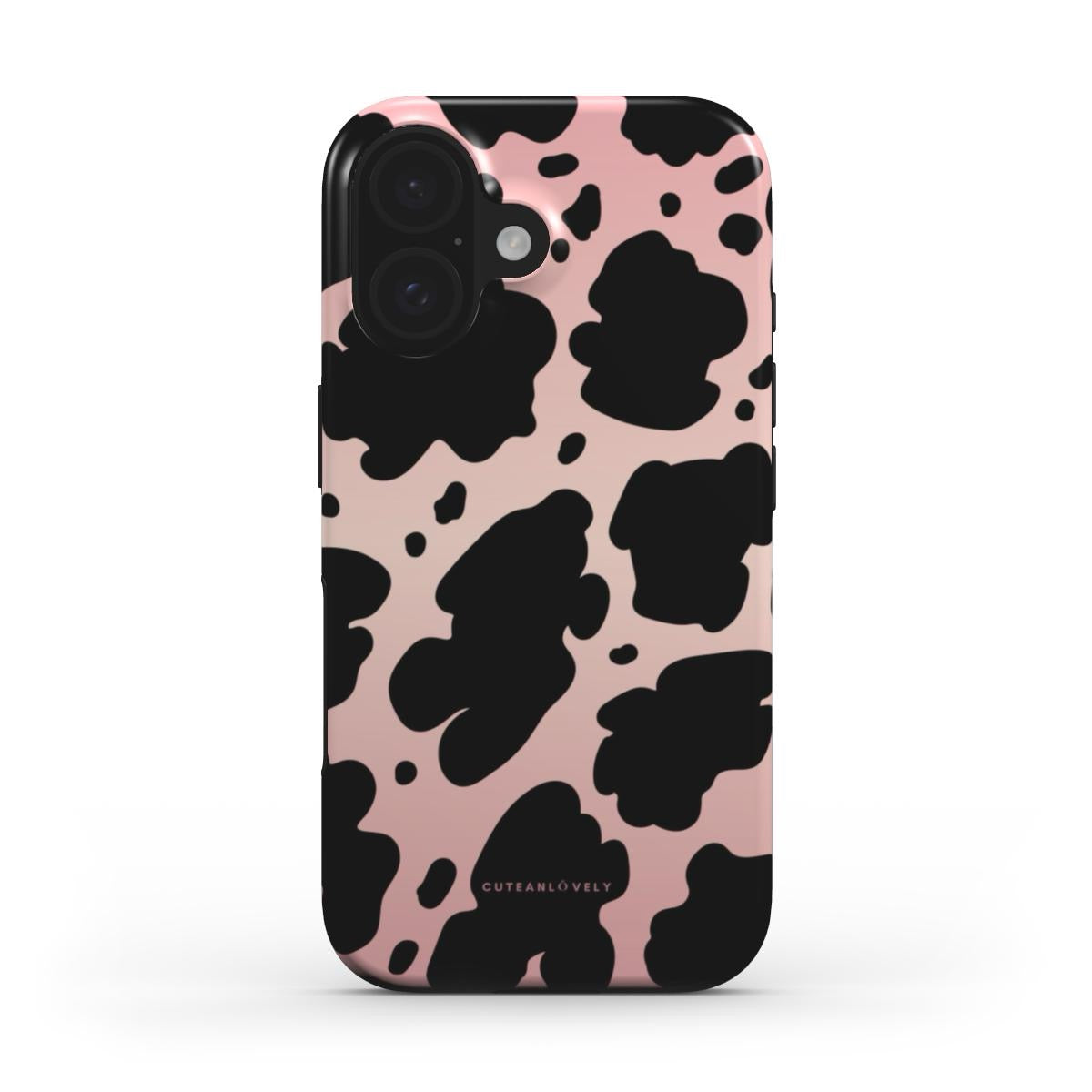 CUTEANLOVELY - Ombre Cow Print MagSafe iPhone Case