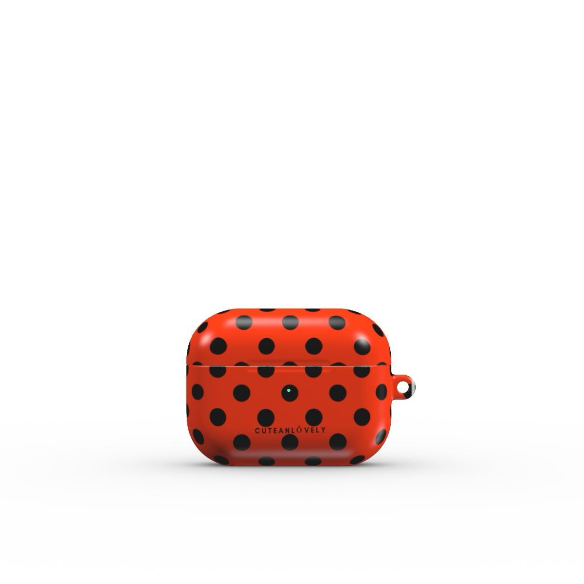 CUTEANLOVELY - Lady Bug Polka Dot AirPods Case