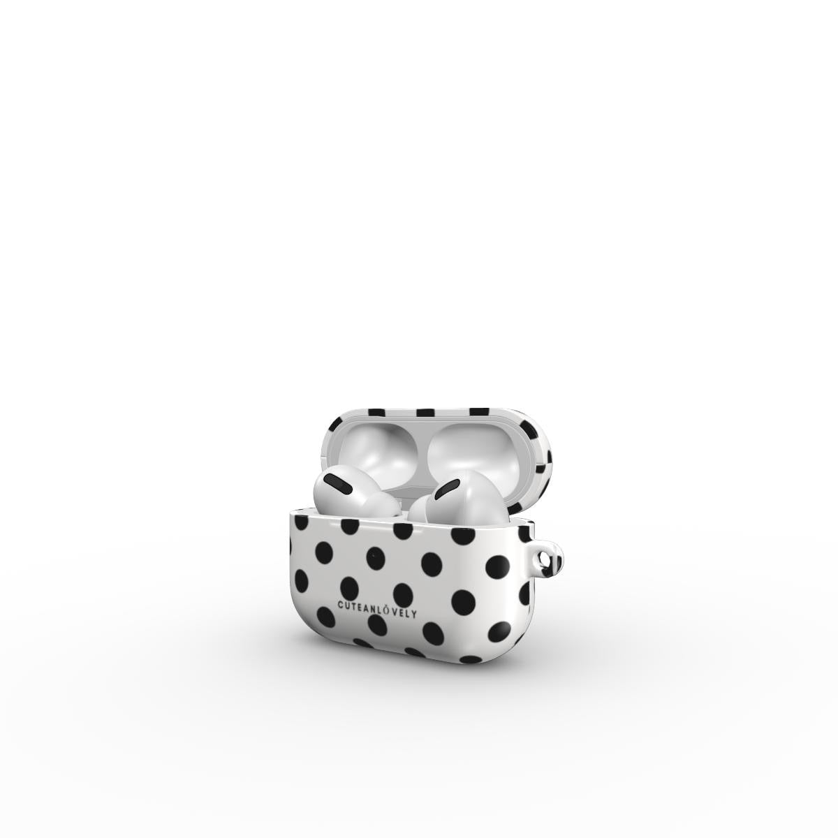 CUTEANLOVELY - Dalmatian Polka Dot AirPods Case