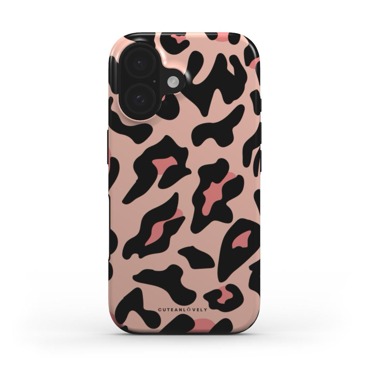 CUTEANLOVELY - Blush Leopard MagSafe iPhone Case