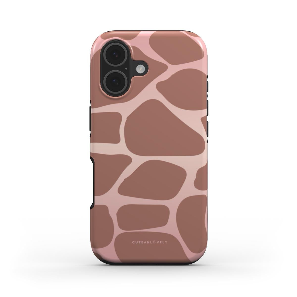 CUTEANLOVELY - Ombre Giraffe Print MagSafe iPhone Case