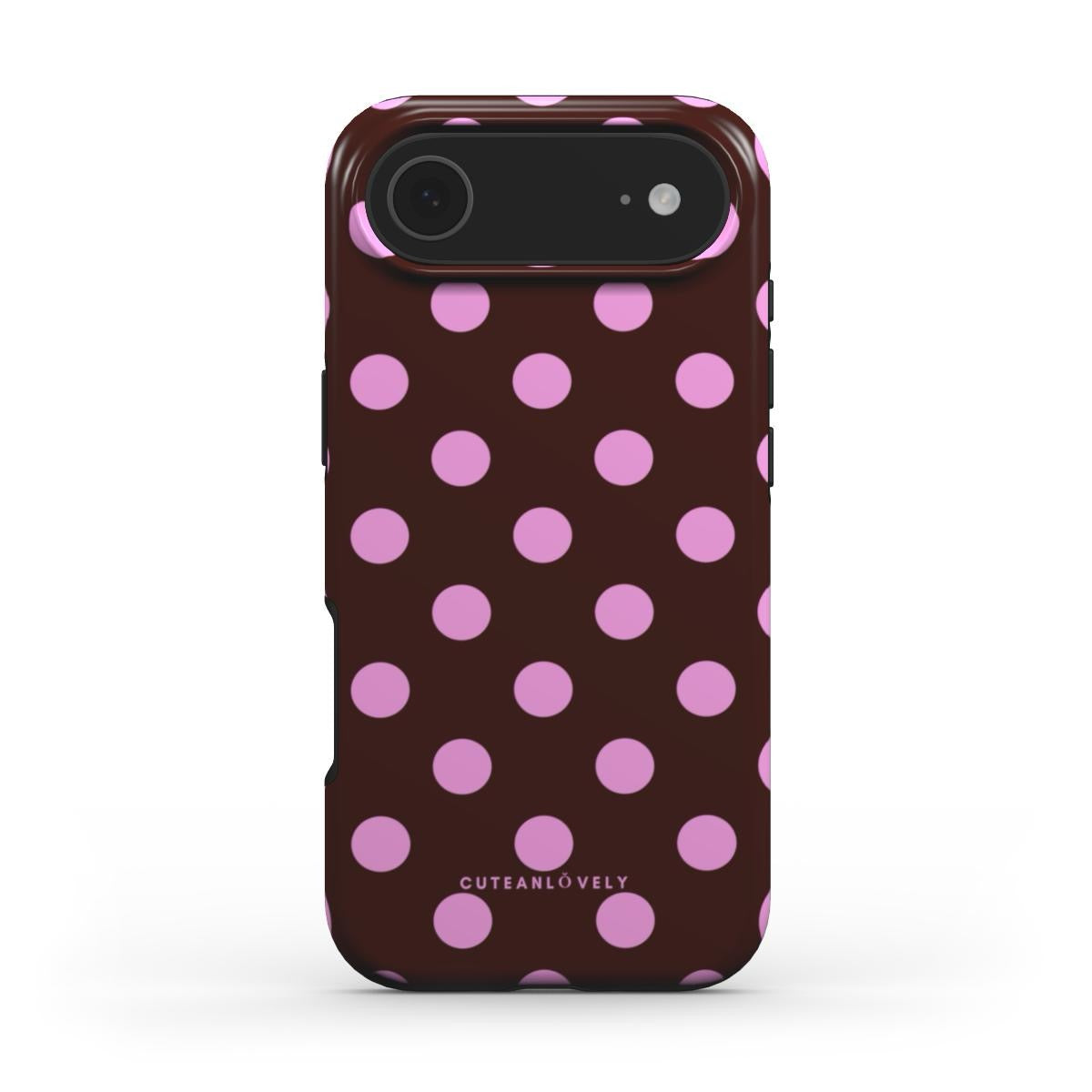 CUTEANLOVELY - Berry Polka Dot MagSafe iPhone Case