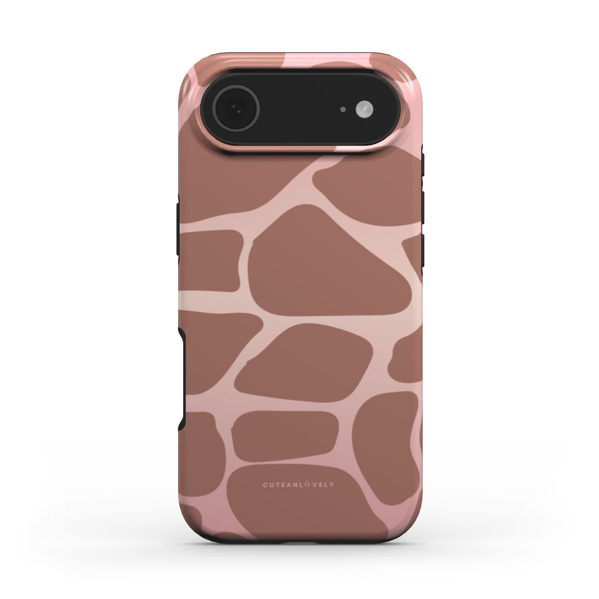 CUTEANLOVELY - Ombre Giraffe Print MagSafe iPhone Case