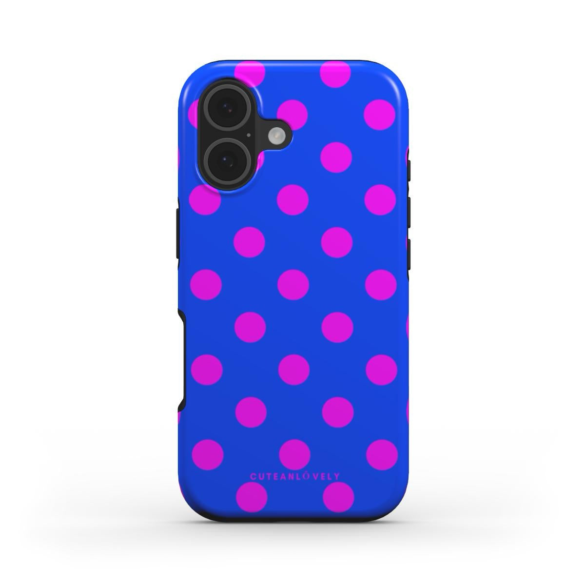 CUTEANLOVELY - Dreamy Polka Dot MagSafe iPhone Case