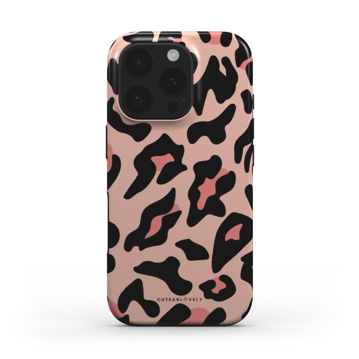 CUTEANLOVELY - Blush Leopard MagSafe iPhone Case