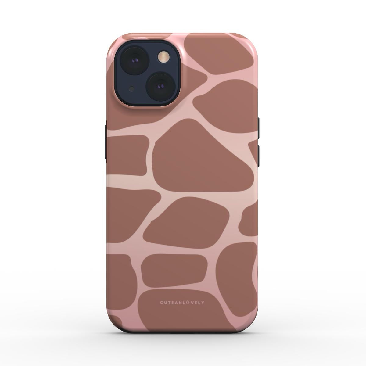 CUTEANLOVELY - Ombre Giraffe Print MagSafe iPhone Case