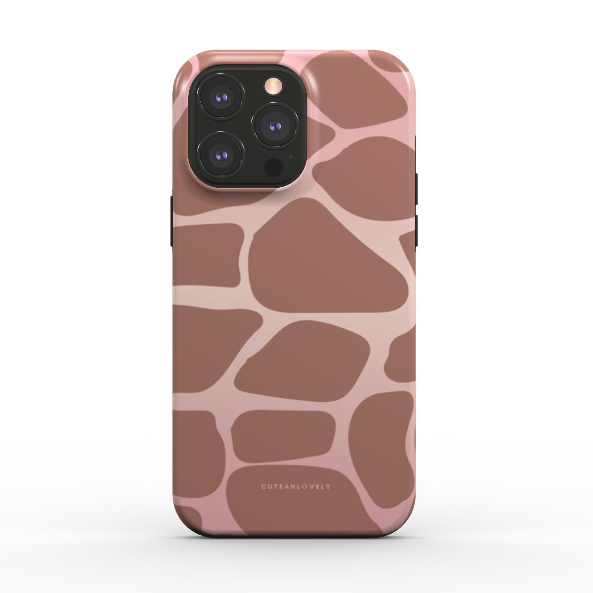 CUTEANLOVELY - Ombre Giraffe Print MagSafe iPhone Case