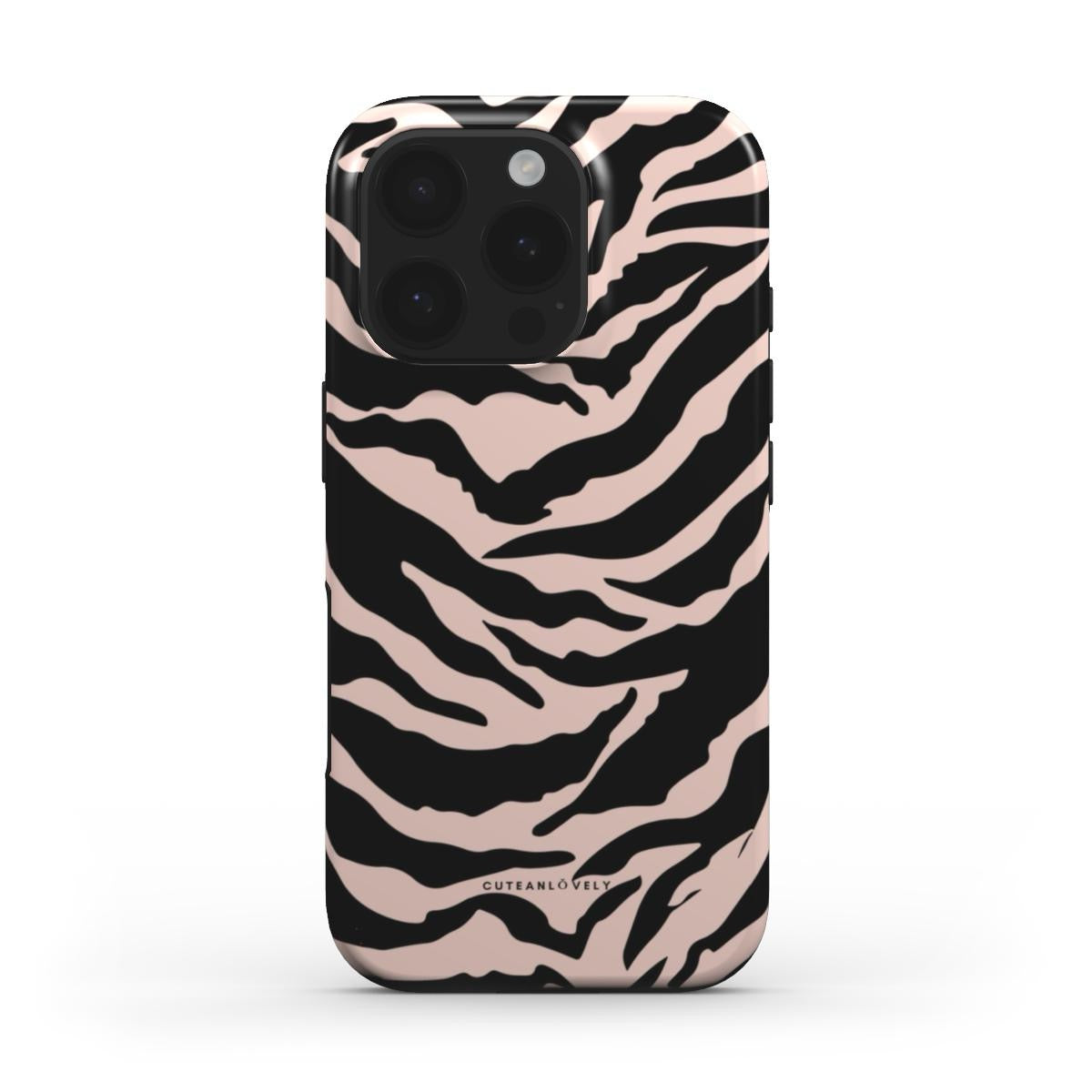 CUTEANLOVELY - Zebra Print MagSafe iPhone Case